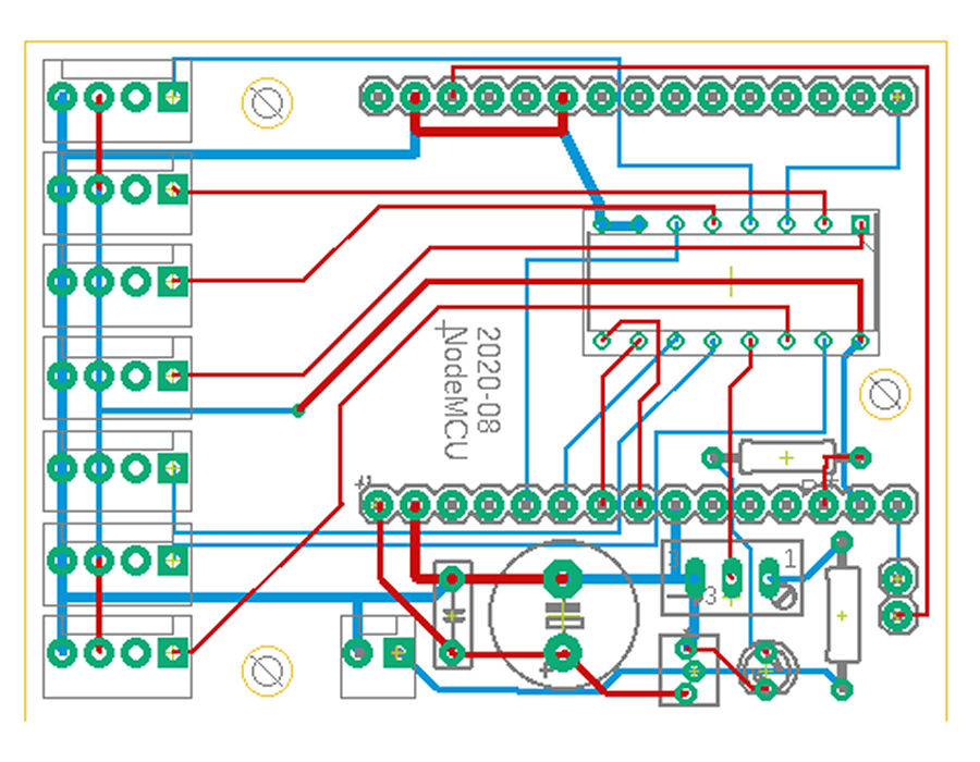 NodeMCU PCB