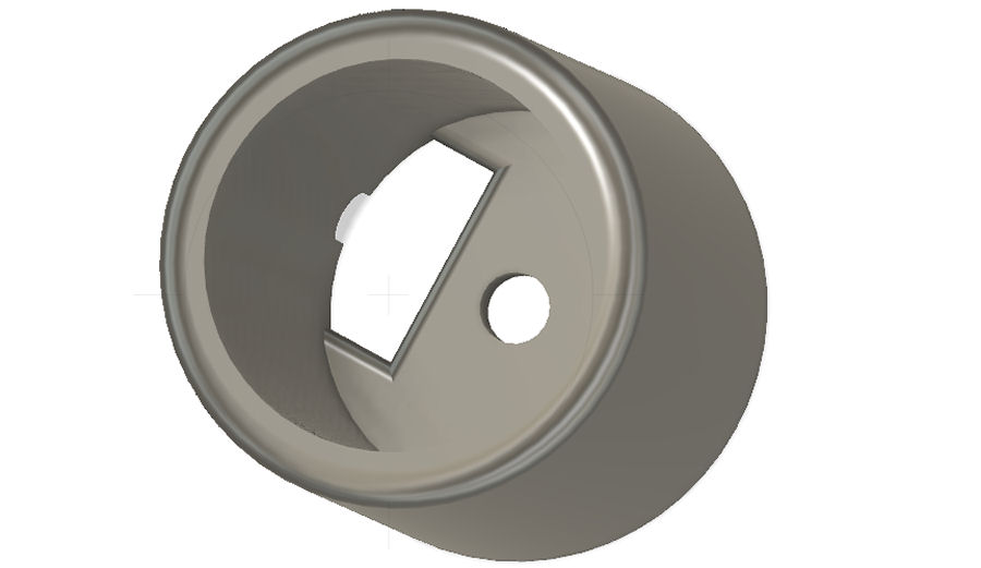 3D designed custom sensor mount