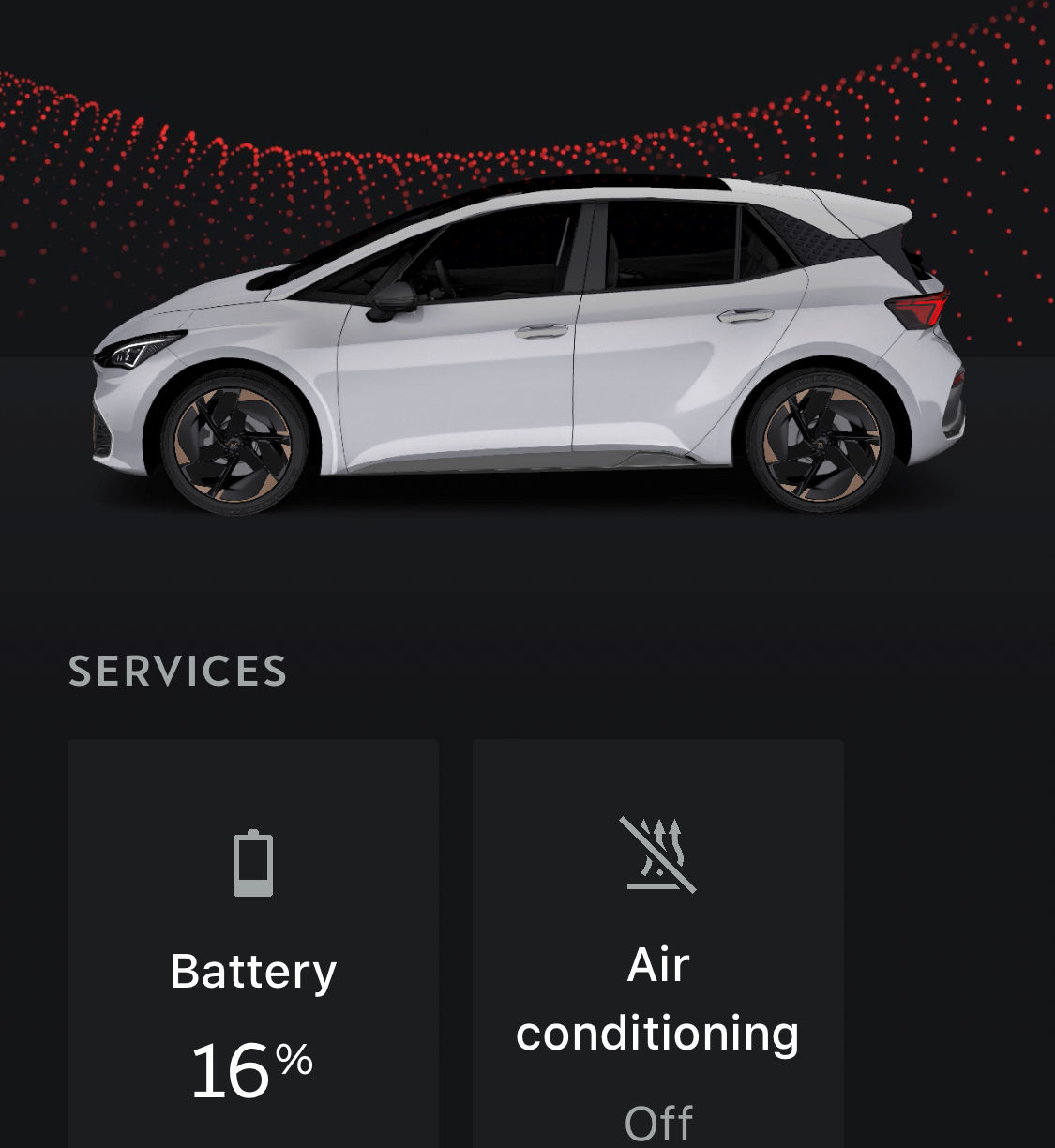 CUPRA Born app