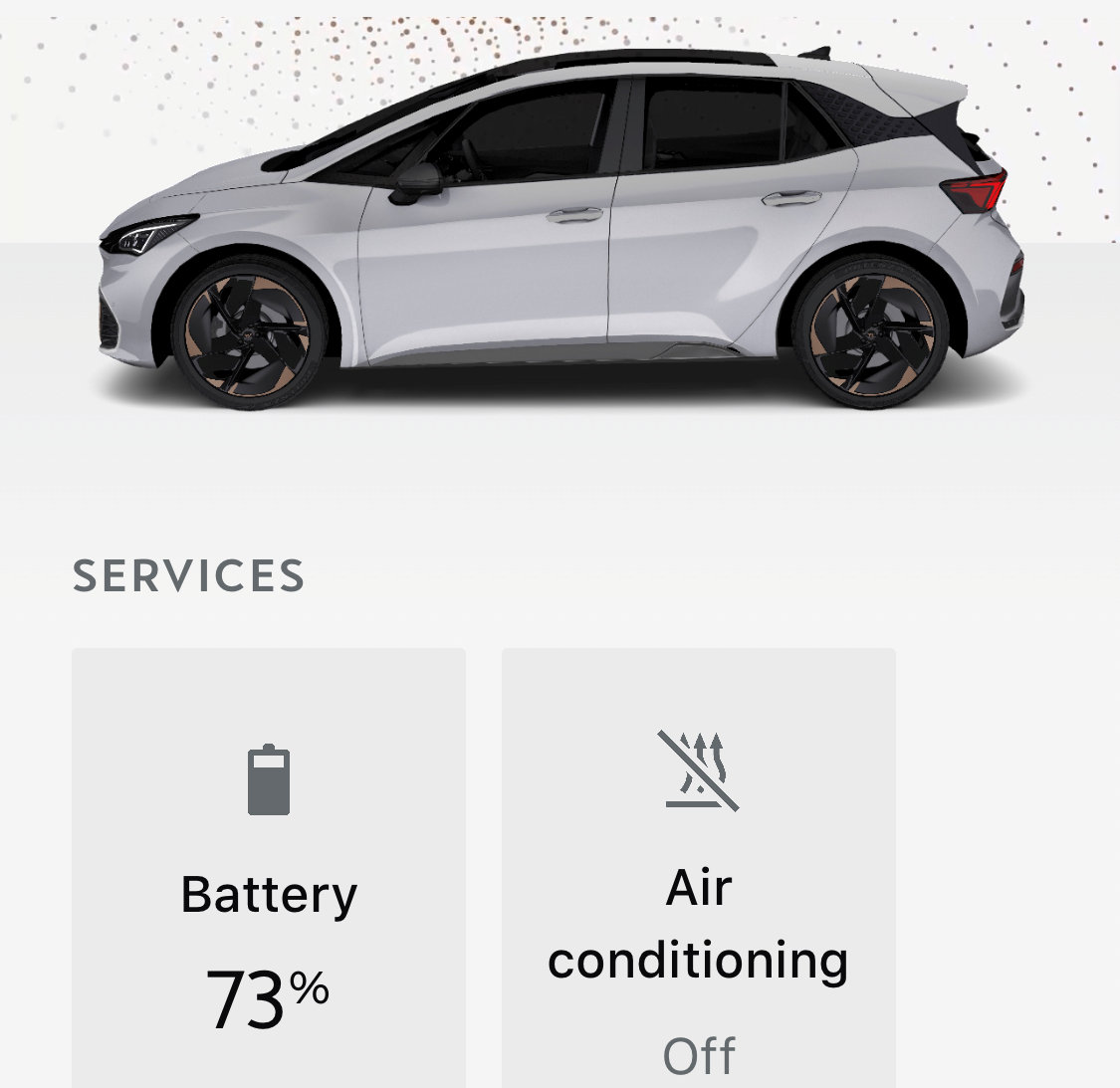 CUPRA Born app