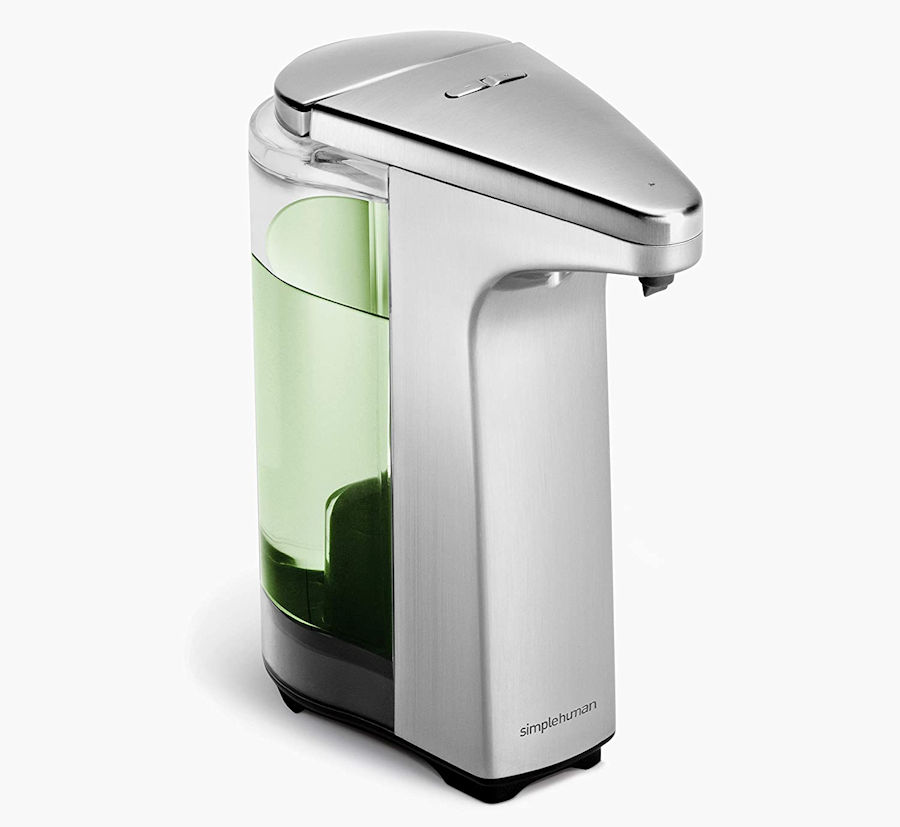 simplehuman soap dispenser