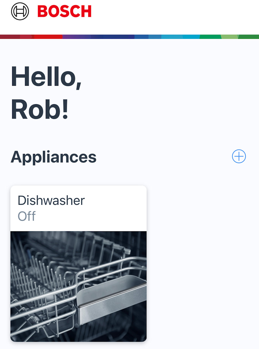 new dishwasher