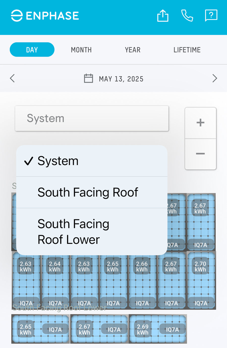 Enphase Enlighten app