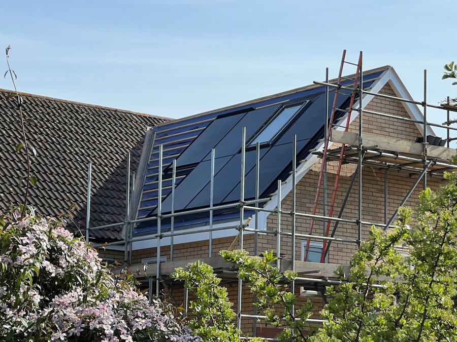 East facing solar